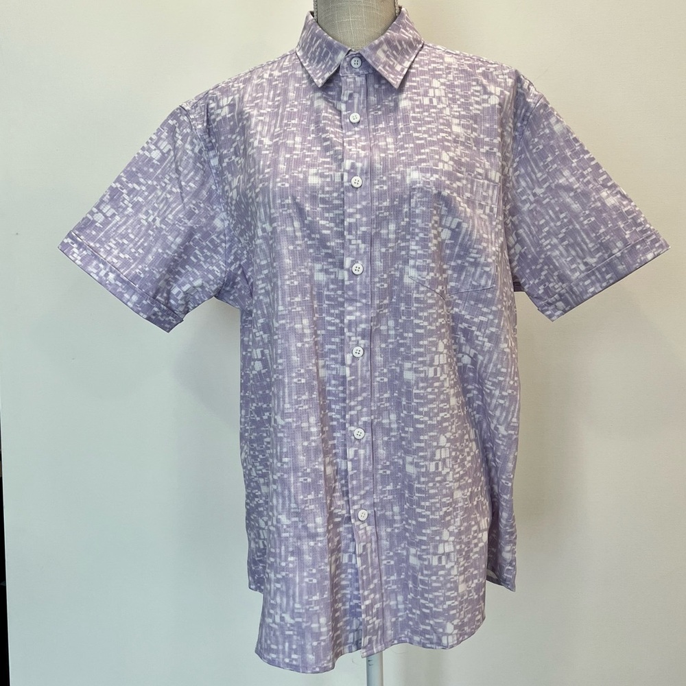 Euc Apt 9 Camp Shirt Standard Fit Size L